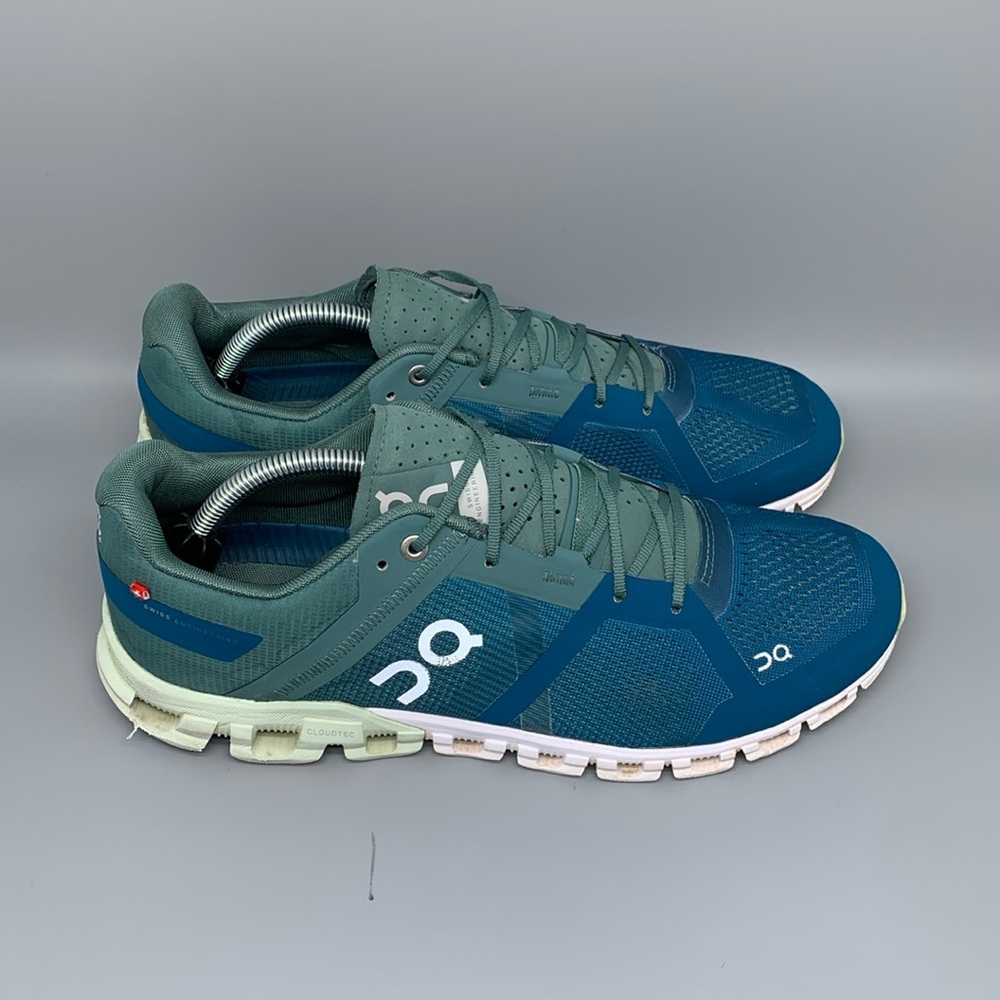 On Running Teal Blue Athletic Shoes